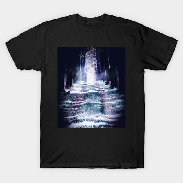 Gloomy Forest T-Shirt by misenique